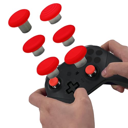 Thumbsticks Xbox Elite 2 en métal rouge pour session gaming