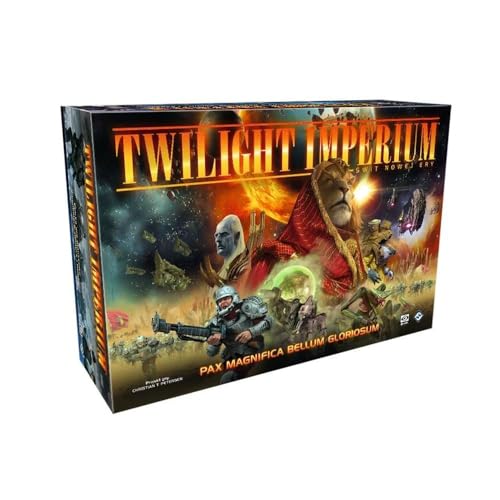 Twilight Imperium 4 Edycja: Juego de mesa estratégico de conquista espacial para 3 a 6 jugadores