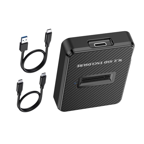 Adaptador M.2 SSD a USB-C 10Gbps para NVMe/SATA miniatura 3