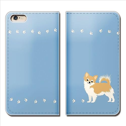 AQUOS wish5 SH-M32 ケース スマホケース 手帳型 ベルトなし POP ガーリー ポップ アート 犬 手帳ケース カバー バンドなし マグネット式 バンドレス アニマル デザインA eb253020138001
