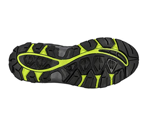 Lico Sierra High Herren Trekking- & Wanderstiefel, Anthrazit/ Lemon, 43 EU