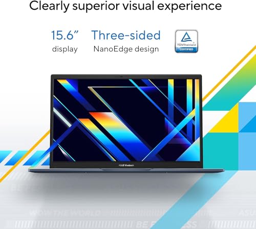 Image of ASUS 2023 Vivobook 15 Laptop, 15.6 inch FHD Display, Intel Core i3-1215U(up to 4.4GHz), 24GB RAM, 1TB SSD, Intel UHD Graphics, WiFi, USB-A&C, HDMI, Windows 11 Home in S Mode