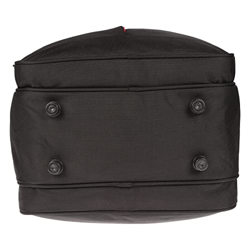 Christian Wippermann Arbeitstasche Herren - Hochwertige Flugbegleiter Tasche - Nylon Wasserabweisend, 30x34x20cm - 2 Hauptfächer mit Laptopfach - Abnehmbarer Trageriemen - 20L Volumen