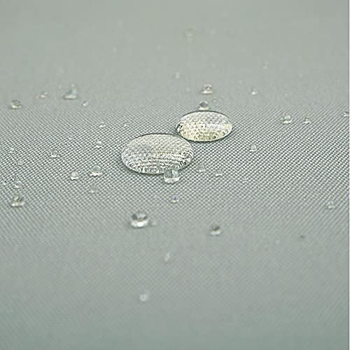 Nappe ronde imperméable en linge anti-taches pour table extérieure