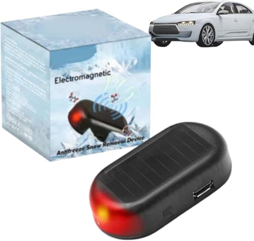 Chauffage Voiture Defroisseur, Chauffage D'appoint Voiture, Degivrant Vitre Voiture, Dégivreur électromagnétique, Démister Rapid Convient Aux Véhicules De Petite Et Moyenne Taille (1PC)