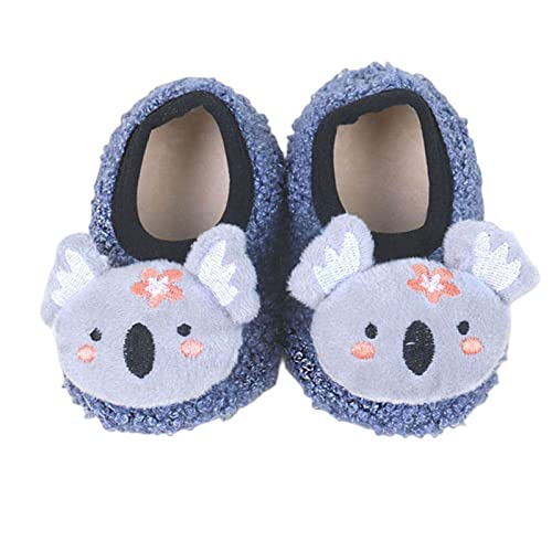 Claquettes fille Lotie Koala Blue idéales pour la sortie de bain et la maison