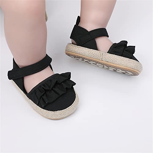 Infant Girls Ruffles Shoes First Walkers Shoes Summer Toddler Flat Sandals Baby Summer Sandals4