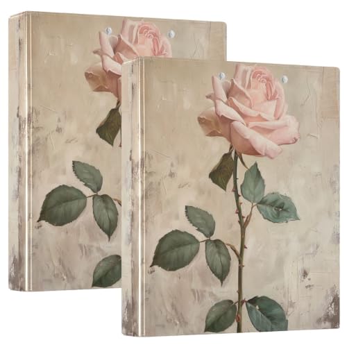 Classeur vintage à 3 anneaux en D pour ne plus perdre vos notes