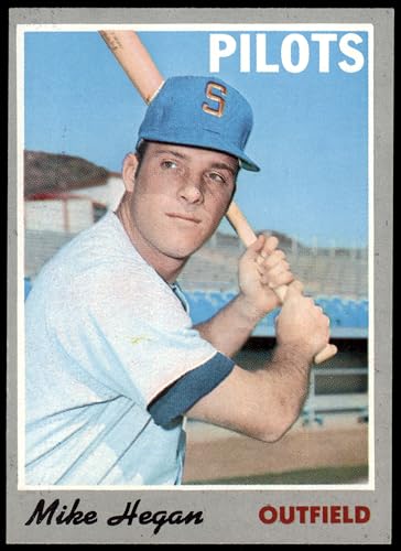1970 Topps #111 Mike Hegan Seattle Pilots (Baseball Card) EX/MT Pilots