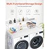 White Frontload Washer Dryer Organizer Shelf VEVOR