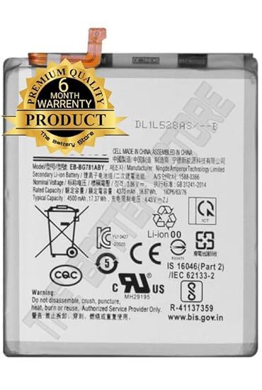 Image of THE BATTERY STORE Original EB-BG781ABY Battery for Samsung Galaxy S20 / A52 / A52s SM-A525F G780F G781B Battery with 6 Month Warranty**** (PPP63)