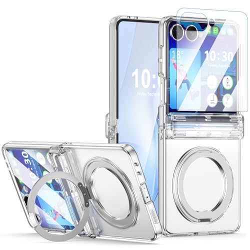 Protège-charnière Samsung Z Flip 7 coque magnétique anti-rayure transparente