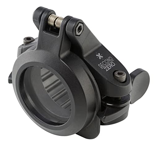 AXEON Optics Second Zero Precision Optical Prism for Hunting Rifle Scopes, 330-Yard Additional Zero (4.3 MOA), 40-44mm Objective, Bell Mount AXEON Optics Second Zero Precision Optical Prism for Hunting Rifle Scopes, 330-Yard Additional Zero (4.3 MOA), 40-44mm Objective, Bell Mount