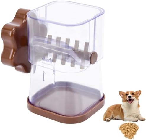 YeeBeny Dog Food Chopper, Mini Portable Dog Food Processors, 250ML cat food chopper, Can Cut Up Cat And Dog Food To Make Their Food Easier To Eat - Manual Food Chopper