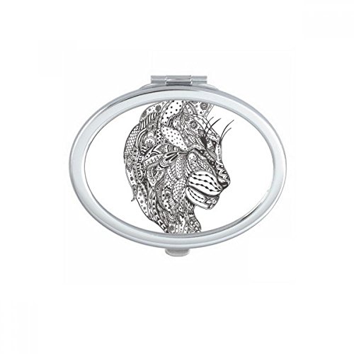 Miroir de maquillage mignon pour ajuster son teint discrètement