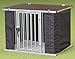 Callieway Faltbare/Klappbare ALU DOGBOX/Hundebox/Transportkäfig klappbar (Large)