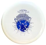 FotCot Discs GlowBob Glow in The Dark Midrange Disc Golf Night Light Up Grip PDGA Approved Premium Plastic Recharge Cat Bob Stamp Black Blue Flashlight Combo Packs (GlowBob Blue Stamp)