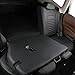 EKR Custom Fit Forester Car Seat Covers for Select Subaru Forester 2014 2015 2016 2017 2018 - Full Set,Leather (Black)