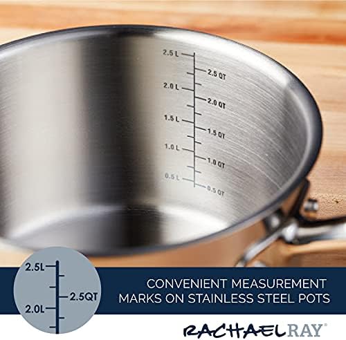 Rachael Ray 70033 Professional Cookware Pots and Pans Set - Thumbnail 2