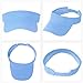 Marrywindix 1 Piece of Blue Sport Wear Athletic Visor Sun Sports Visor Hat Visor Adjustable Cap for Women and Men (One Size)
