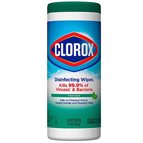 Clorox Disinfecting Wipes, Fresh Scent, 35 Count