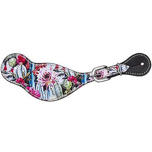 Tough 1 Floral Cactus Print Spur Straps