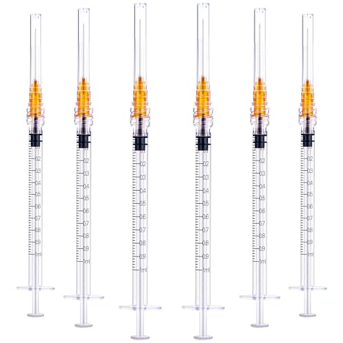 1ml/cc 25G 25mm Plastic Multiple Uses Measuring Dispensing Tools Individually Packed (20)