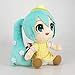 zcm Peluche poupée Anime Miku en Peluche Jouet Poupée Doux en Peluche Hatsune Miku Poupées De Bande Dessinée en Peluche Film Caractère Enfants d'anniversaire Kawaii Cadeau