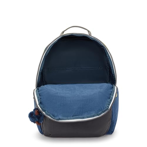 Image of Kipling Women's Seoul Extra Large 17 inch Laptop Backpack, Durable, Roomy with Padded Shoulder Straps, Built-In Protective Sleeve