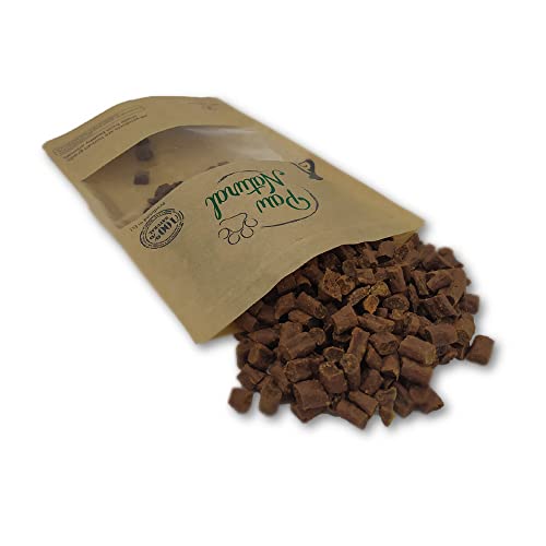 Paw Natural Hunde Leckerlis Training | 250g Känguru-Leckereien | 100% Gluten- & getreidefrei | aus frischem Fleisch gesunder Tiere