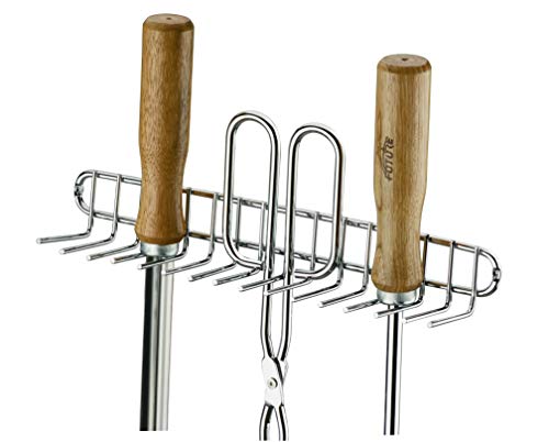 Suporte para Utensílios de Churrasco Future Cromado