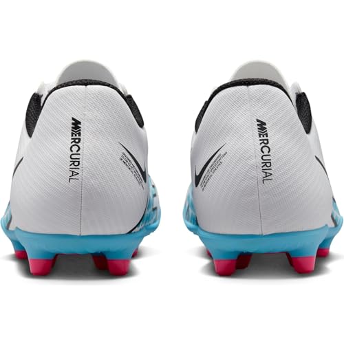 Nike Jr. Mercurial Vapor 15 Club Multi-Ground Soccer Cleats White | Pink Size 5 Medium2