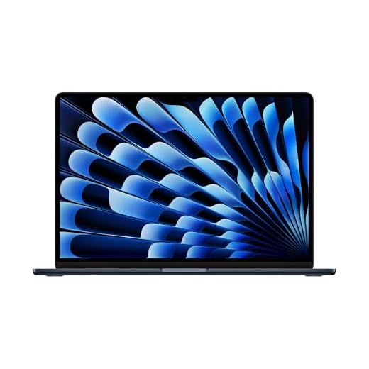 Apple MacBook Air 2023, Chip M2 con CPU de 8 núcleos, GPU de 10 núcleos (15-Pulgadas, 8GB de RAM, 256GB SSD de Almacenamiento) QWERTY Español Medianoche (Reacondicionado)