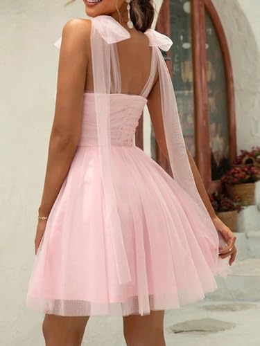 meilun Elegant Mesh Sleeveless Mini Homecoming Dress for Teens Short Cocktail Party Dress A-line Prom Gown2