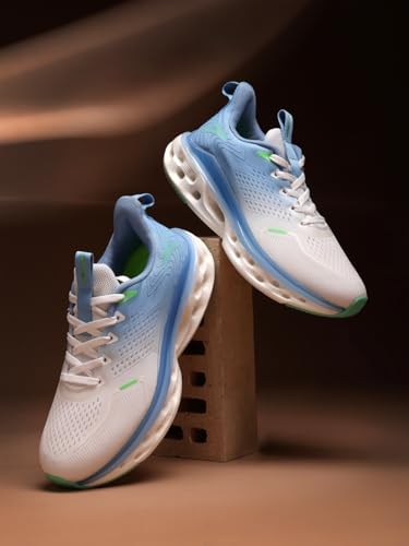 Image of Action | Athleo | TURBO-1112 | Men's | Lace-Up | Running | Shoes | Trendy | Lightweight | Comfortable | Durable | Sports | Shoes