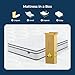 Vesgantti Full Mattress 10 Inch, Fiberglass-Free | Cool Sleep Hybrid Double Mattress in a Box - Memory Foam & Pocket Springs, Ergonomic Design, Pressure Relief, Medium Firm Feel, 54