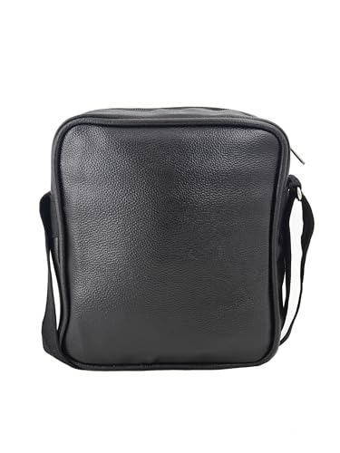 Image of Stylish PU-Leather Sling Cross Body Travel Office Messenger One Side Shoulder Bag for Men, Women & Boy