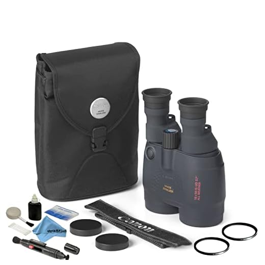 Canon 18x50 is Image Stabilized Binocular Starters Bundle