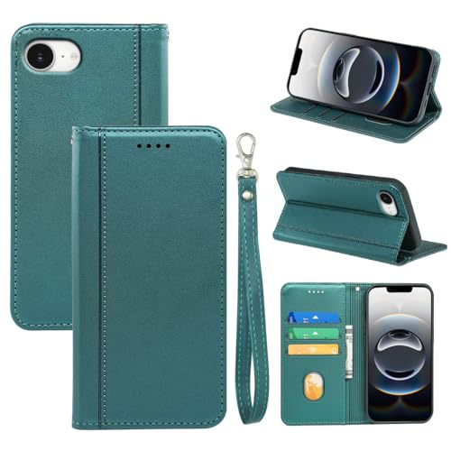 �ɓK�p���� iPhone 16E �P�[�X �蒠�^ �ɓK�p���� iPhone 16E �蒠�^�P�[�X �J�o�[ pu���U�[ �ϖ��C �ϏՌ� �S�ʕی� �}�O�l�b�g�� �X�^���h�@�\ �J�[�h���[ ��G�肪�ǂ��y�����̍���TPU�z�X�}�z�P�[�X �X�}�z�J�o�[(�ɓK�p���� 