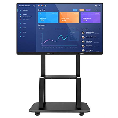 Soporte móvil para TV 32"-75" con ruedas y altura ajustable miniatura 1