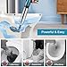 Toilet Plunger Drain Clog Remover: High Pressure Air Drainage Blaster Gun Clog Remover Tool- Stainless Steel Air Plunger for Bathroom, Sink, Floor, Kitchen Clogged