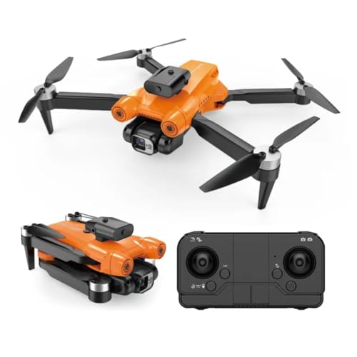 Image of P-12-Pro-Foldable-Drone-With-Camera-For-Adults-4K-1080P-Hd-Drones-Toys-Gps-Auto-Return-One-Touch-Take-Off-And-Landing-Object-Avoidance-Feature