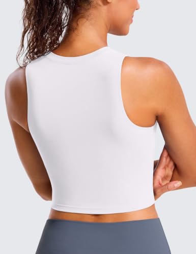 Image of Natural Feelings Nudi Sports Bras for Women Removable Padded Yoga Tank Tops Sleeveless Fitness Workout Crop Tops