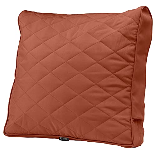 Coussin de dossier matelassé de rechange imperméable et résistant pour fauteuil de jardin 63cm - 2