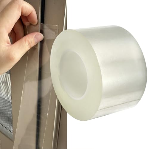 Transparent Window Sealing Tape - Heavy Duty Weather Stripping