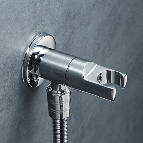 Ducha de mano cromada con manguera acero inoxidable 1.5 m miniatura 3