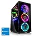 Produktbild Kiebel Komplett Set Gamer PC + 60cm (23.6") Monitor - Intel Core i5 9400F 6-Kerner Turbo bis 4.1GHz | 16GB DDR4 | NVIDIA Geforce RTX 2060 Super 6GB | 480GB SSD + 1TB HDD | DVD | Sound | WLAN | Gaming Computer Spiele Rechner [184493]