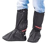 Shoe Covers,Women Men Non-slip Waterproof Zipper Rain Snow Shoes Boots Covers Reusable for Outdoor Camping Fishing Cycling Riding Bike Motorcycle Rain Suit Shoe Cover Protective Gear Travel Overshoes
