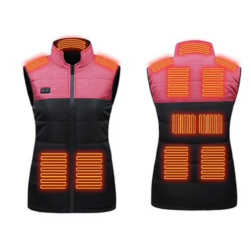 Heated Vest Women Mens Heated Vest Lightweight Smart Warming Heated Jackets with USB Winter Body Warmer Outdoor 2025