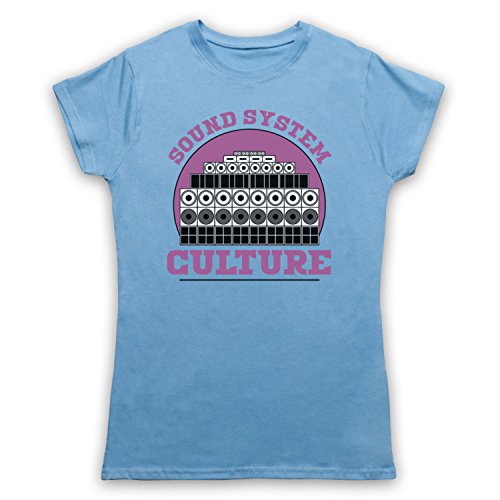 T-shirt reggae jamaïcain pour femme haut sound system ska music